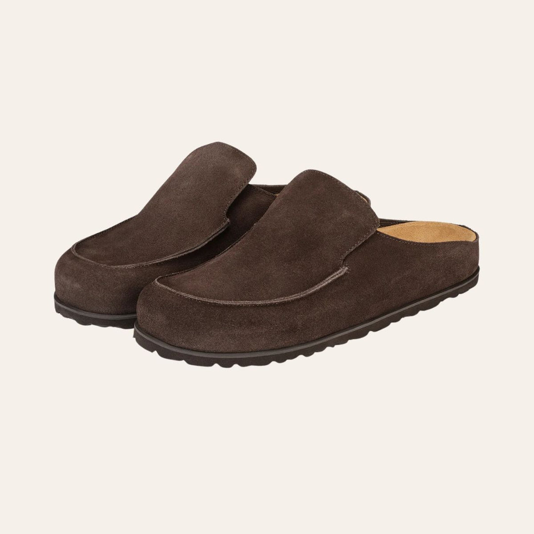 Shepherd Tøffel Pedro Brown Suede M