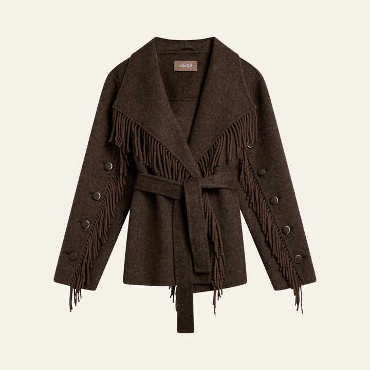 ELLA & IL Hedvig Jacket Dark Brown
