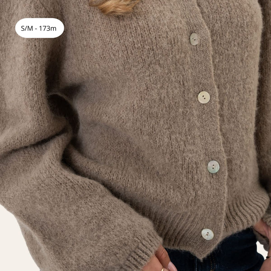 BYIC MelinaIC Cardigan Greige