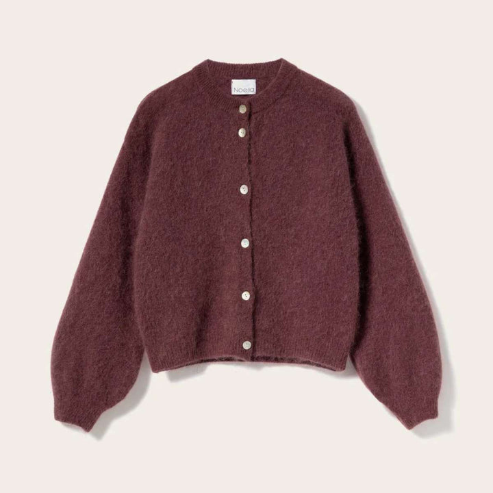 Noella Kae Knit Cardigan Rust