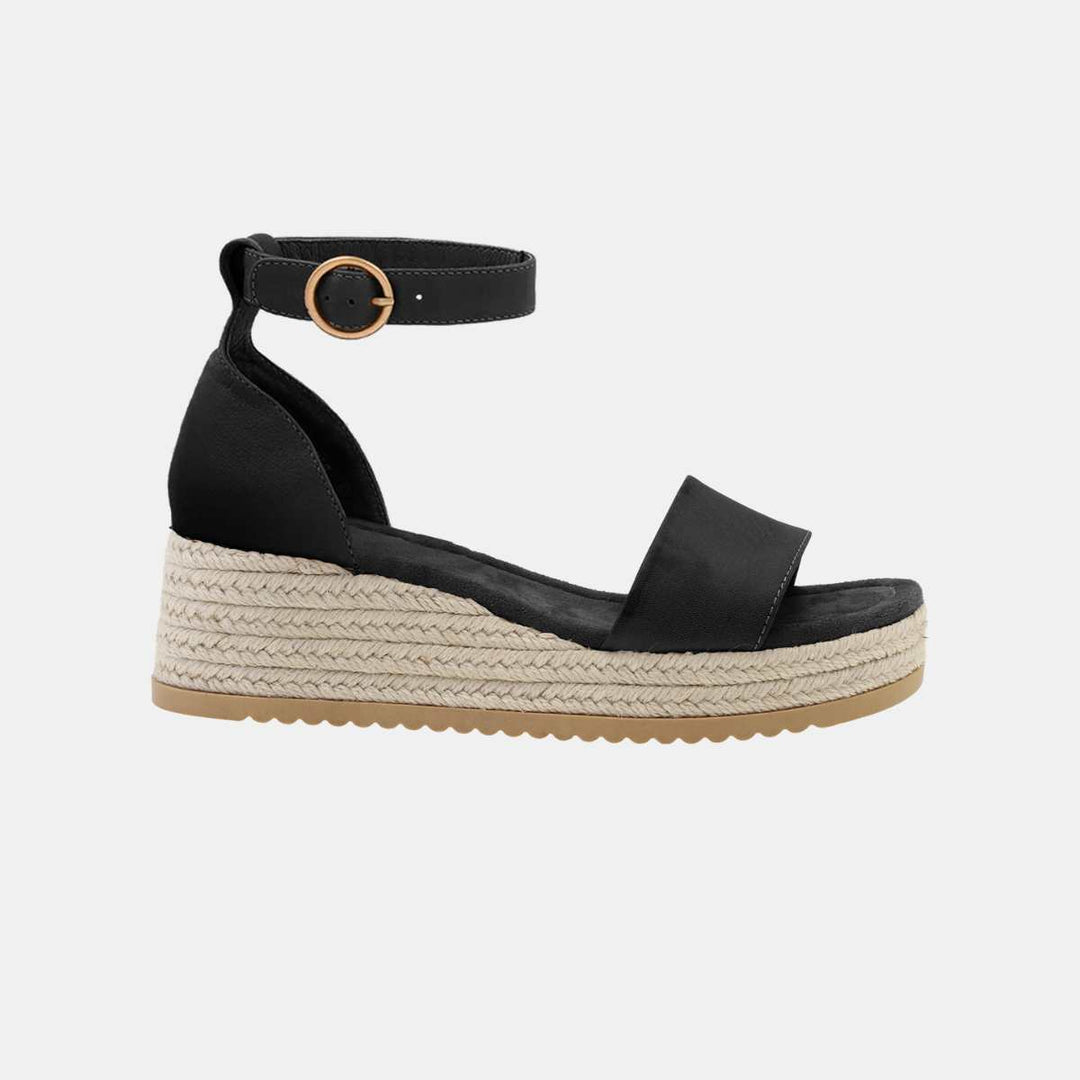 Roberto Rosso Lili Wedge Black W