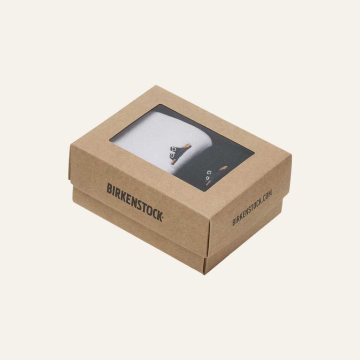 Birkenstock Set Cotton Ribbed Socks Black/White