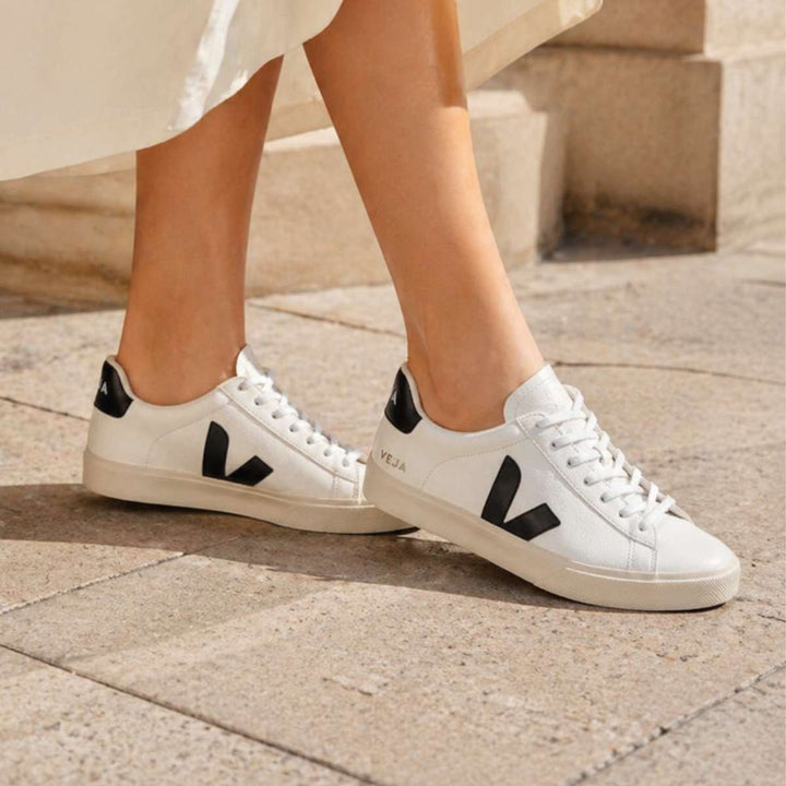 Veja Campo White/Black W