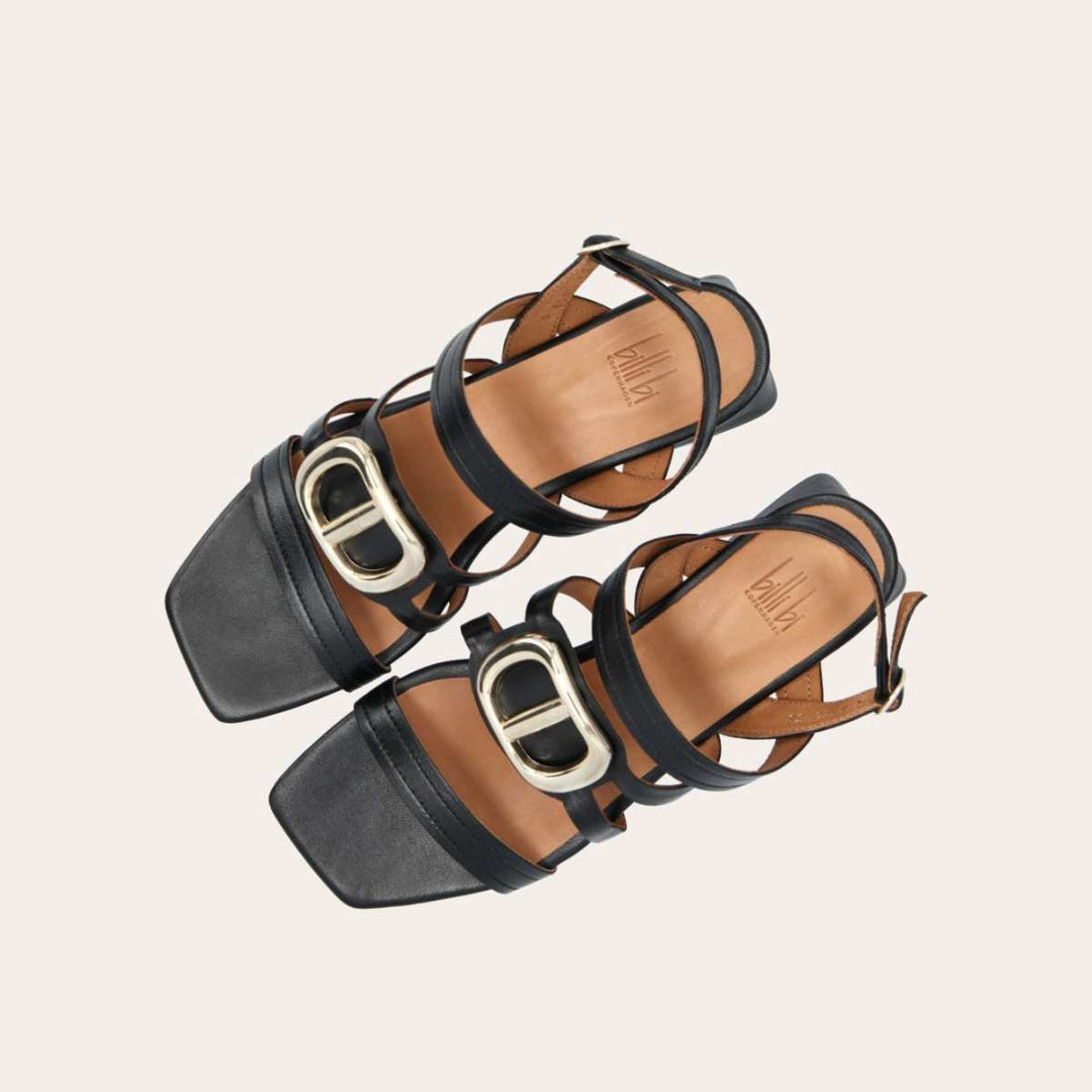 Billie Bi Sandal A6540 Black Nappa W