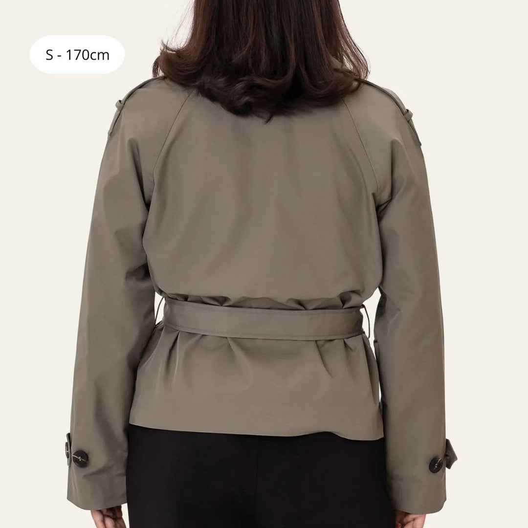 BYIC VeraIC Trenchcoat Green