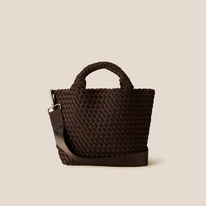 Naghedi St Barths Small Tote Chocolate