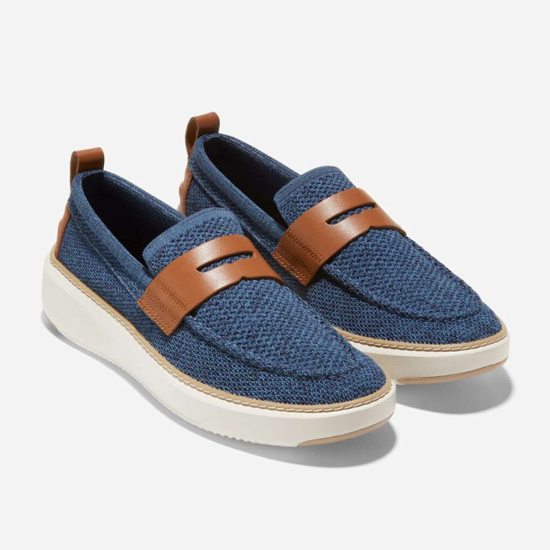 Cole Haan Topspin Penny Loafer Blue M