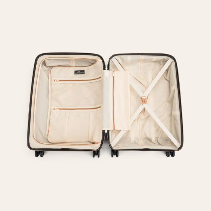 North Pioneer Koffert Medium 67cm Trolley 70L Black/Gold