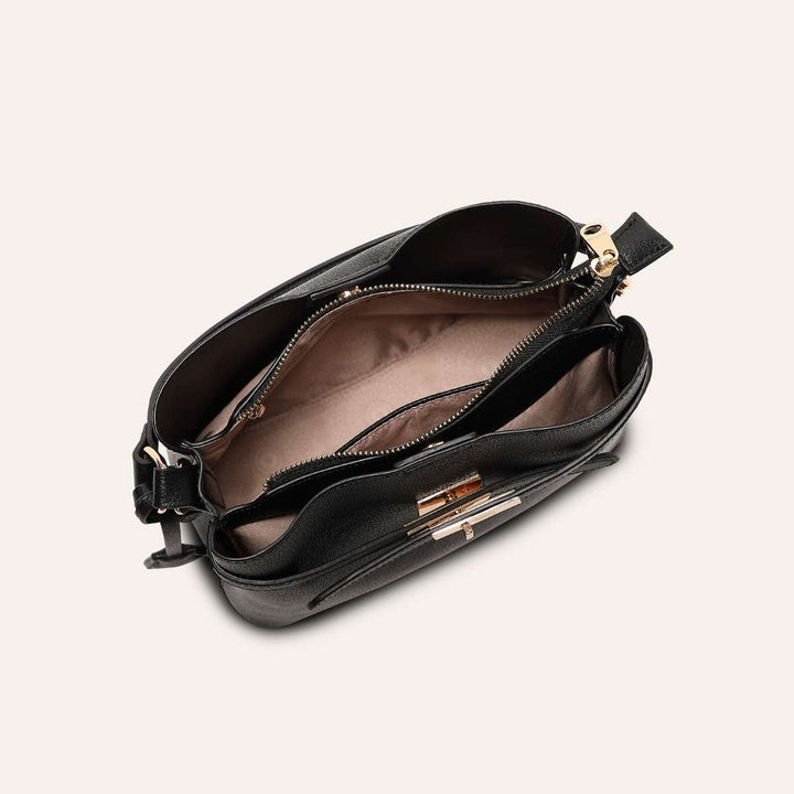 Puccini Becky Shoulder Bag Black