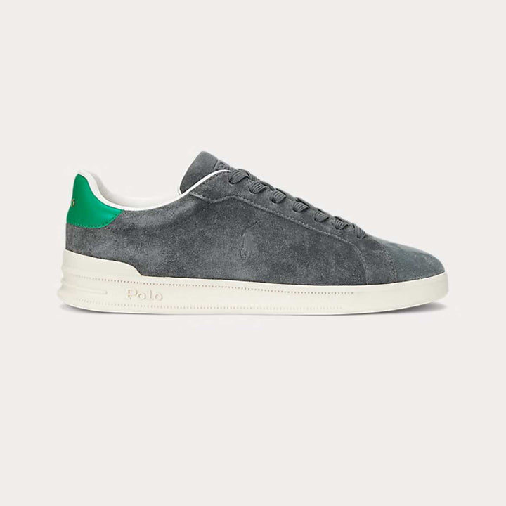 Ralph Lauren HRT CT II Suede Charcoal Grey/Green M