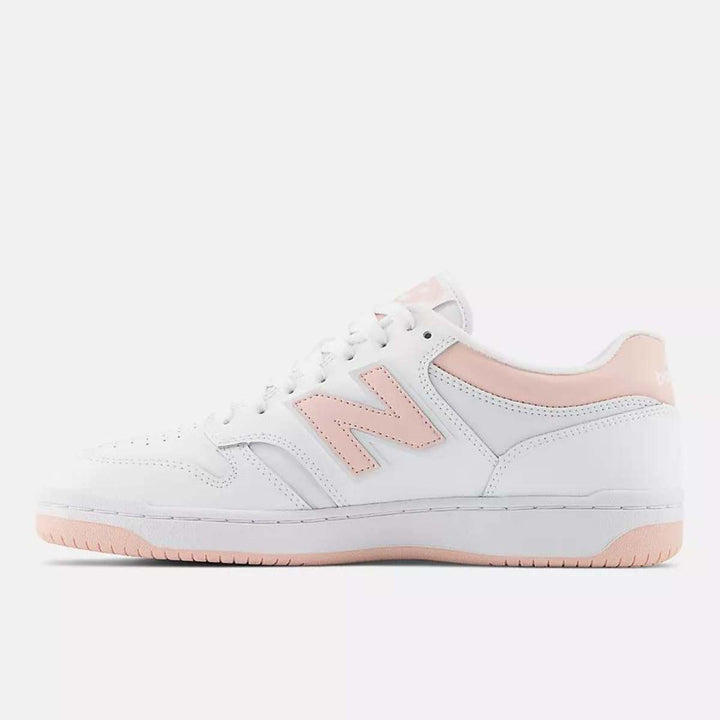 New Balance BB480 White/Pink Haze W