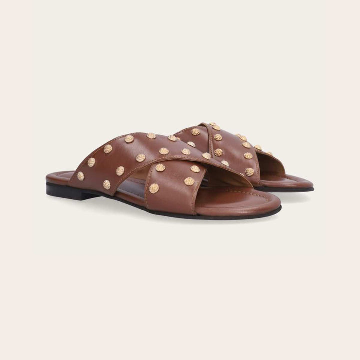 Billie Bi Sandal Cognac Nappa