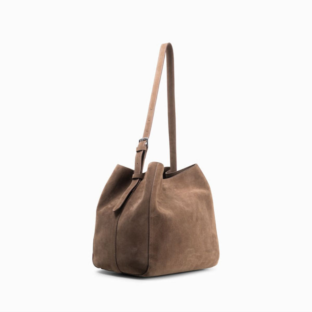 Jim Rickey Sac Medium Suede Canguro