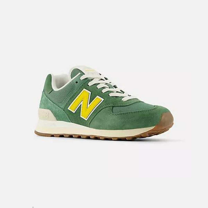 New Balance 574 Mallgard Green/Ginger Lemon W