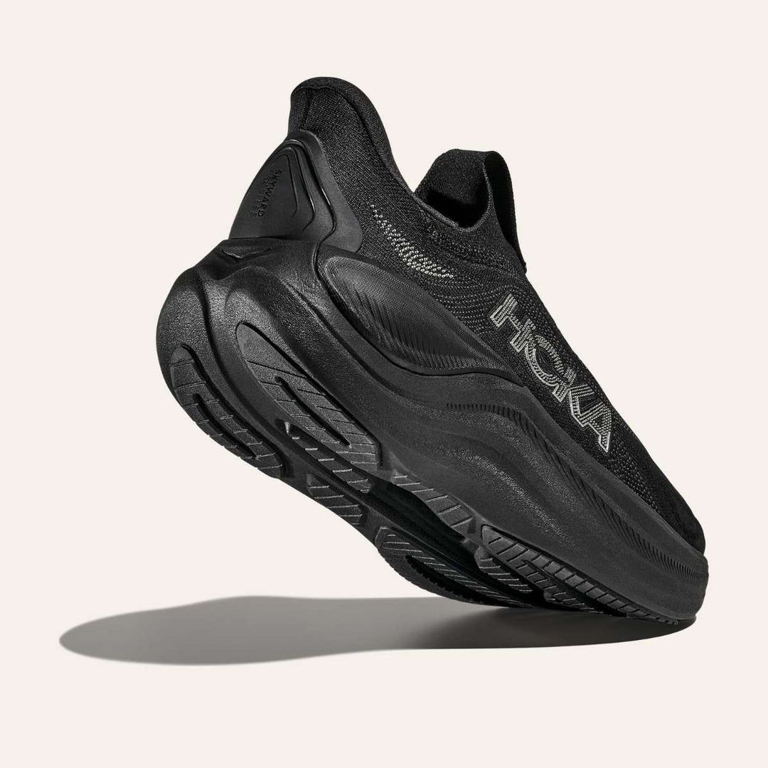 Hoka Skyward Laceless Black / Black M