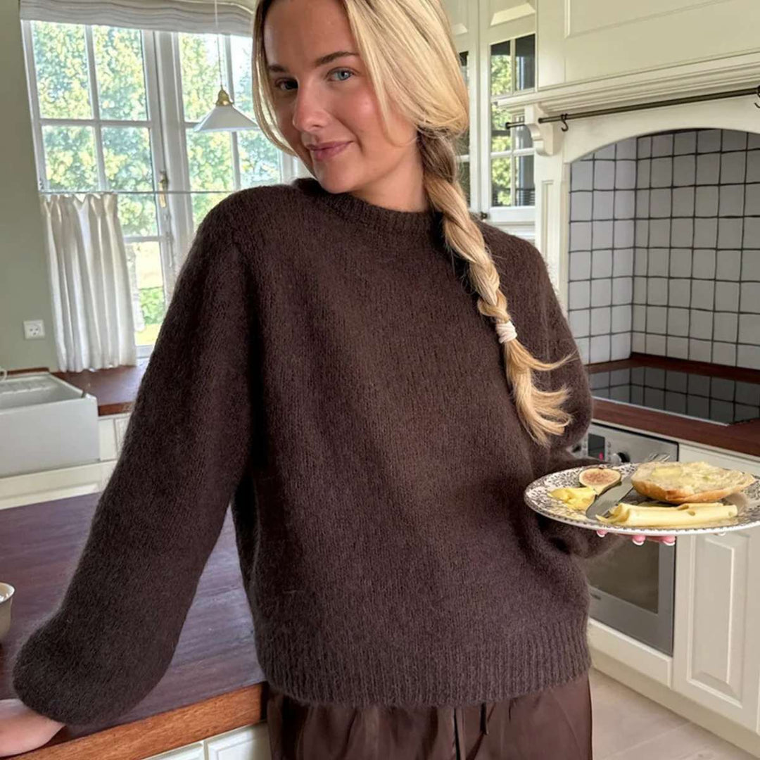 BYIC IdaIC Pullover Dark Brown