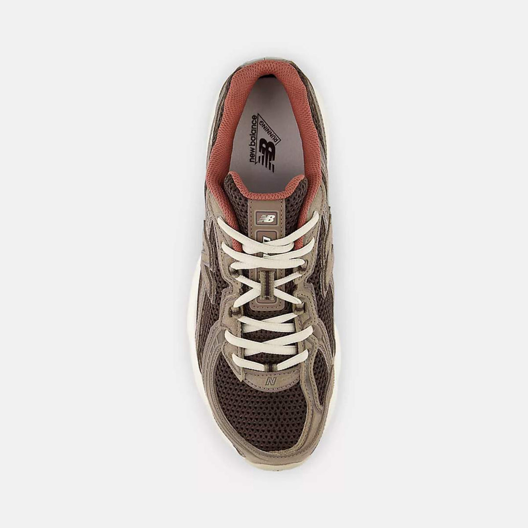 New Balance U740 Cortado / Thunder Brown / Red W