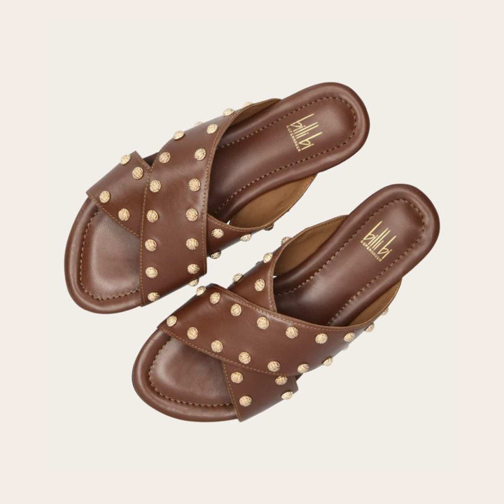 Billie Bi Sandal Cognac Nappa