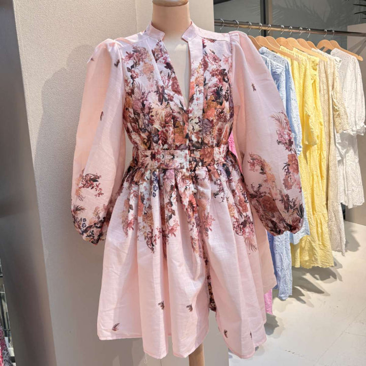 From Paris With Love Fleur Dress Rose
