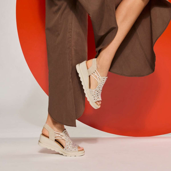 Rieker Sandal Beige W