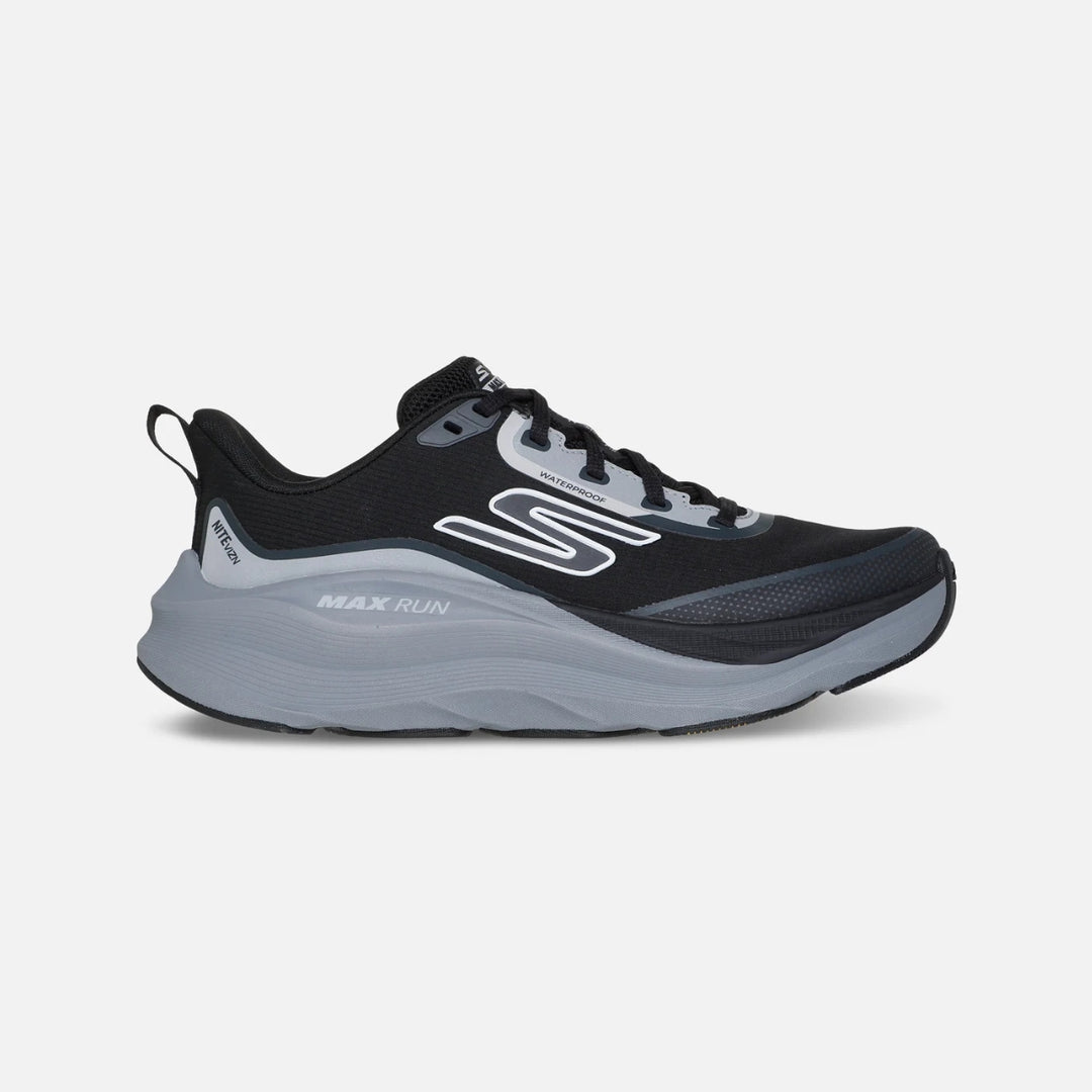 Skechers Max Cushioning Max Run Vorteza Waterproof Black BLK W