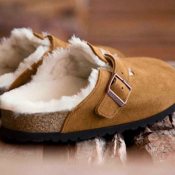 Birkenstock Tøfler Boston Mink W