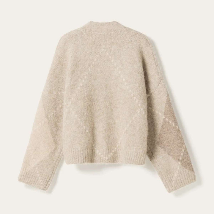 Noella N-Laiana Knit Cardigan Beige Mix