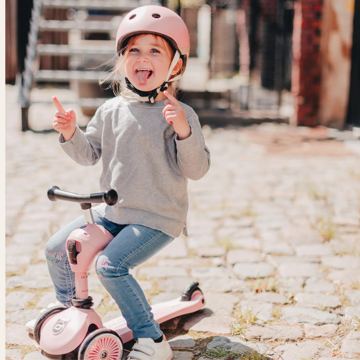 Sparkesykkel Highwaykick 1 Rose