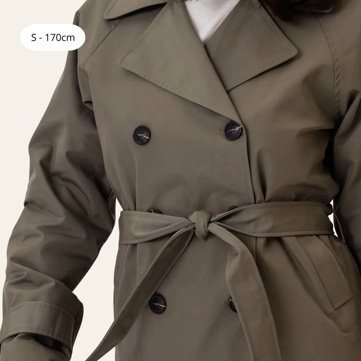 BYIC VeraIC Trenchcoat Green