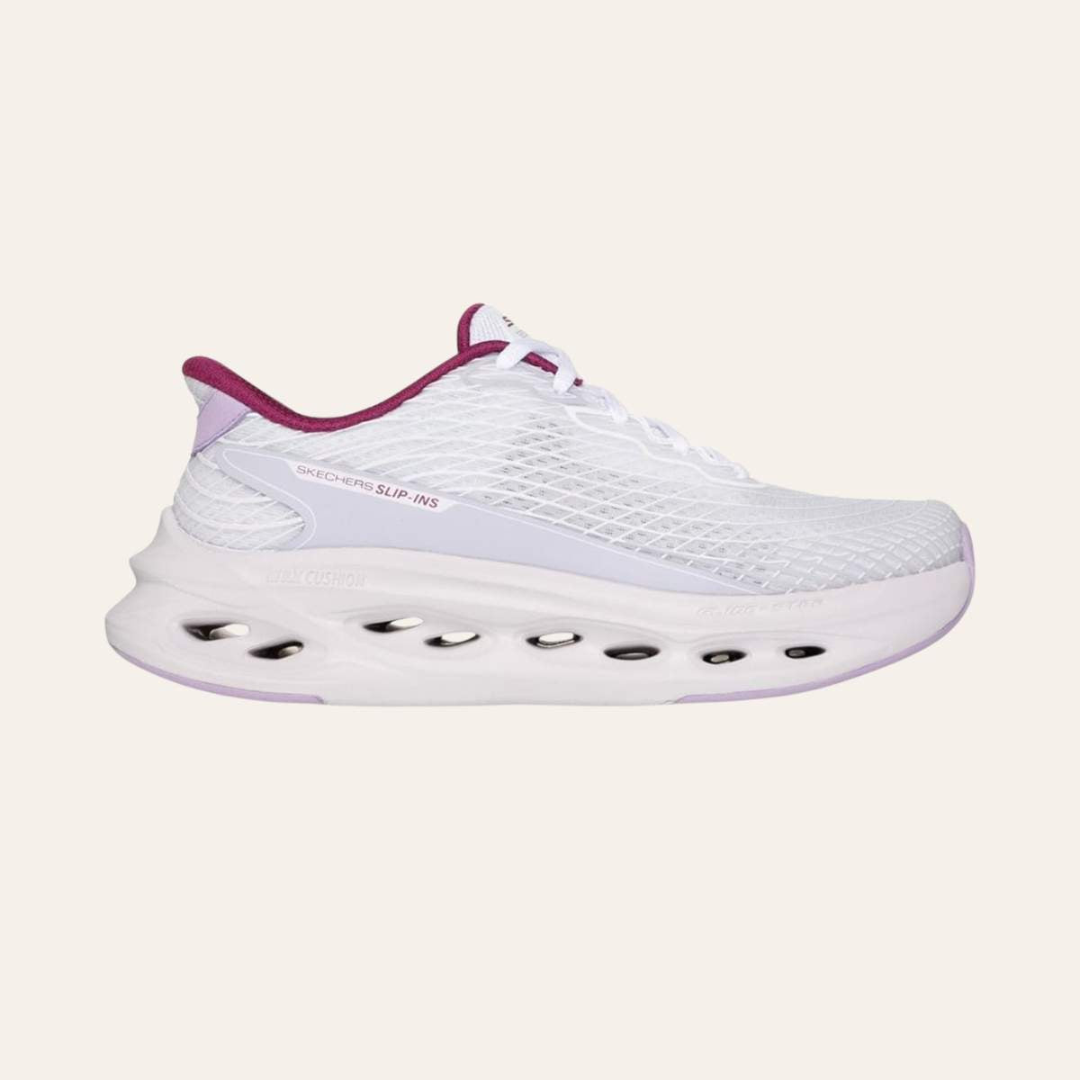 Skechers Slip-ins: Max Cushioning Glide-Step - Sapphire White