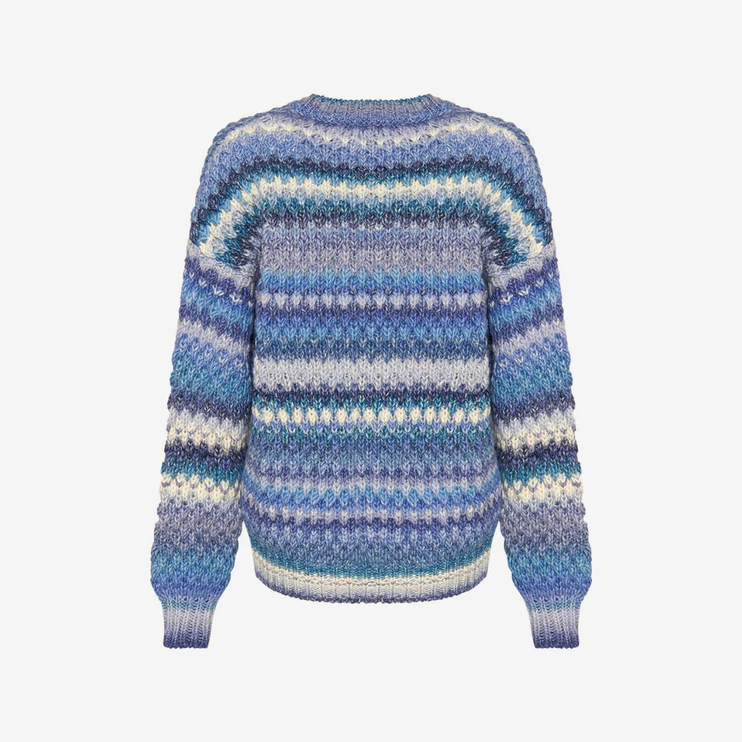 Noella Gio Knit Sweater Sky Mix