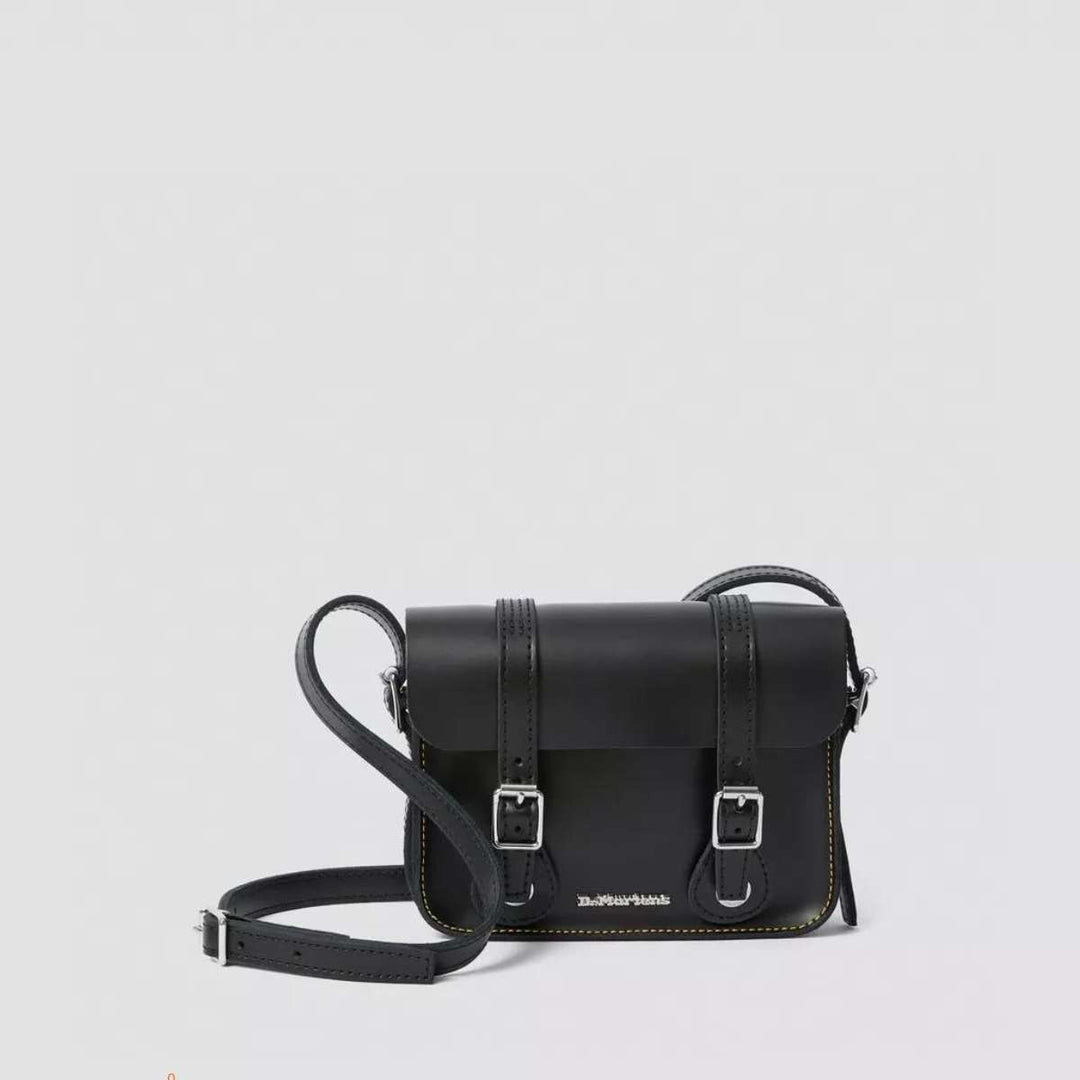 Dr Martens 7'' Leather Satchel Black