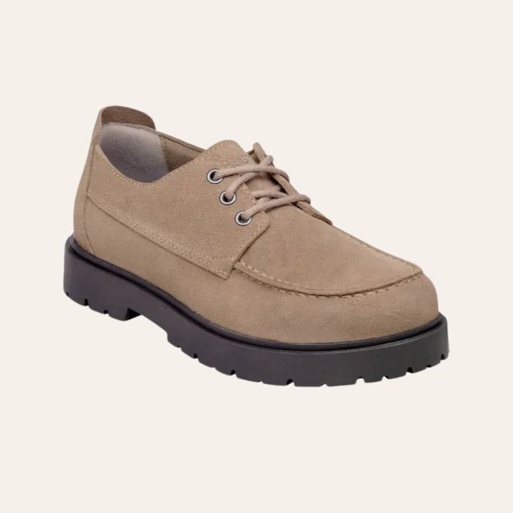 Birkenstock Highwood Moc Lace Low Gray taupe M