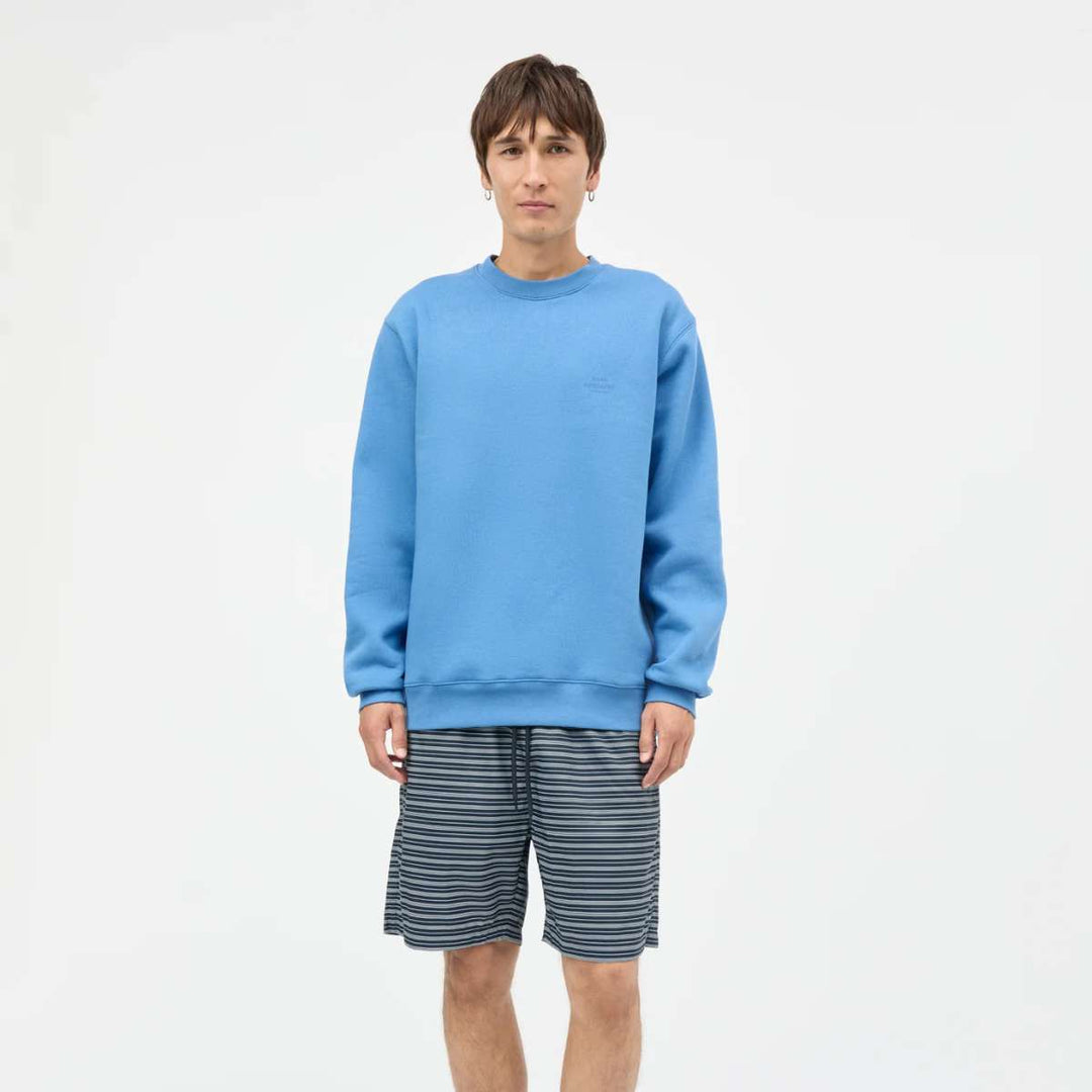 Mads Nørgaard Standard Crew Logo Sweat Riviera