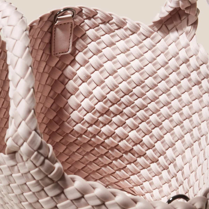 Naghedi St Barths Small Tote Shell Pink