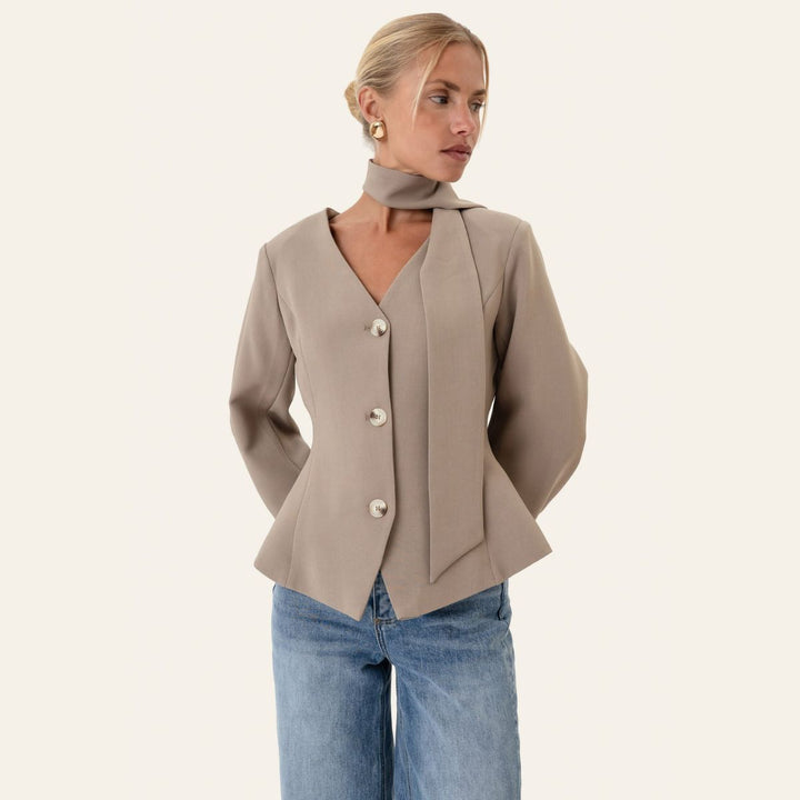 BYIC YaraIC Blazer Light Brown