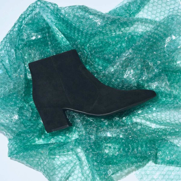 Bianco Biadevived Ankle Boot Faux Suede Black W