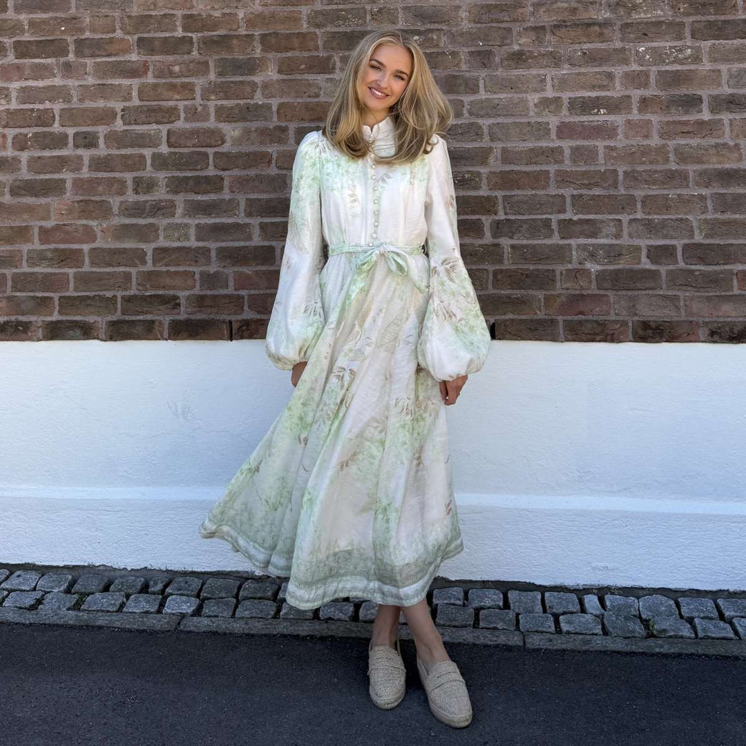 From Paris With Love Evy Dress Green