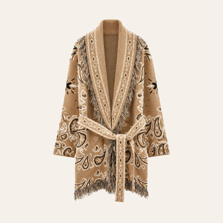 From Paris With Love Frynsejakke Camel