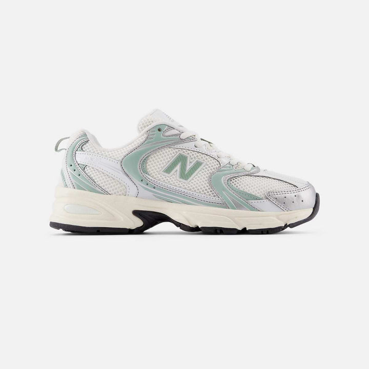 New Balance U530 Silver Metallic Mosaic Green W