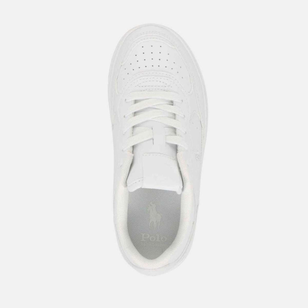 Ralph Lauren Master Court II White/White JR