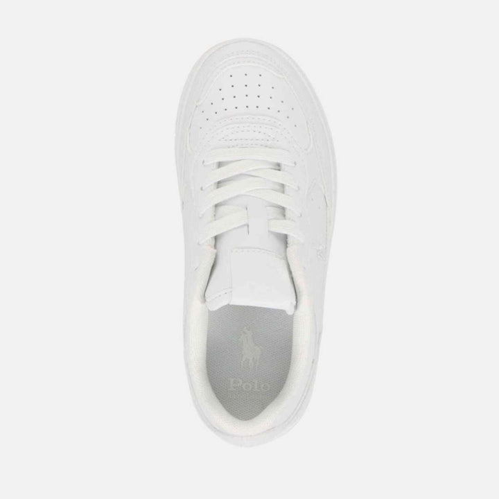 Ralph Lauren Master Court II White/White JR