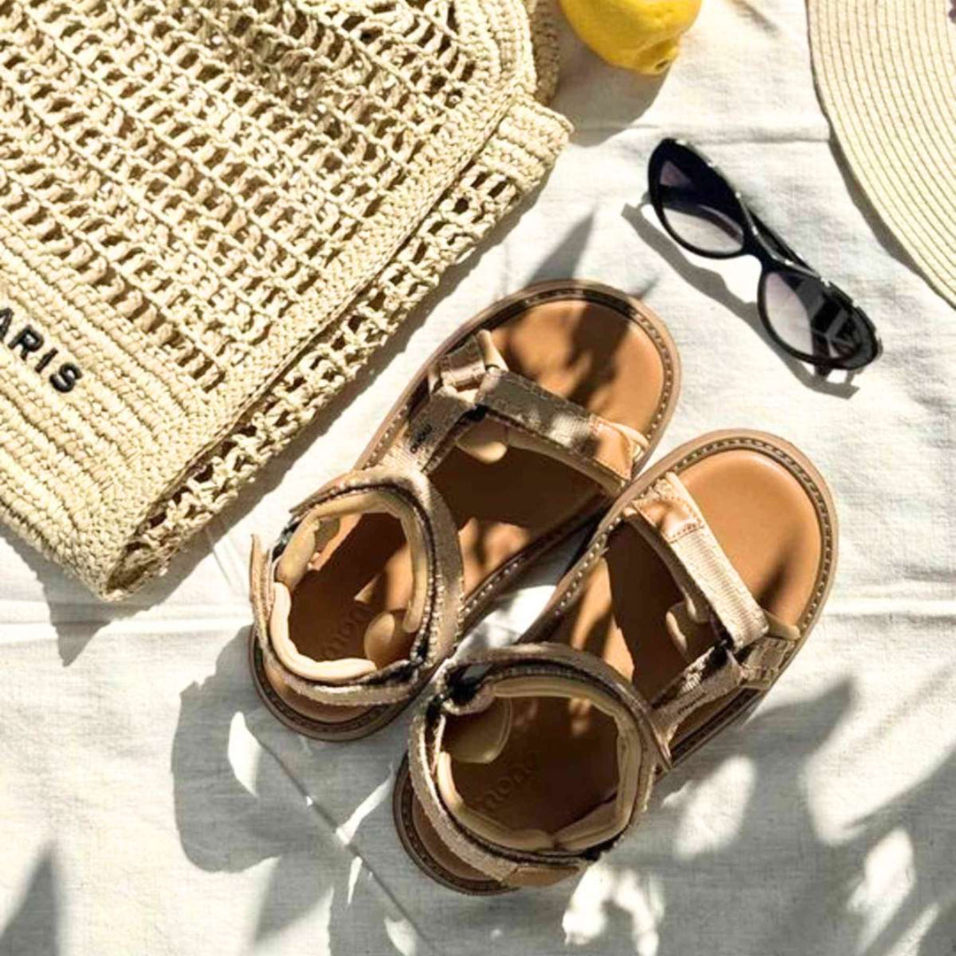 Mono Micro Sandal Dark Beige W