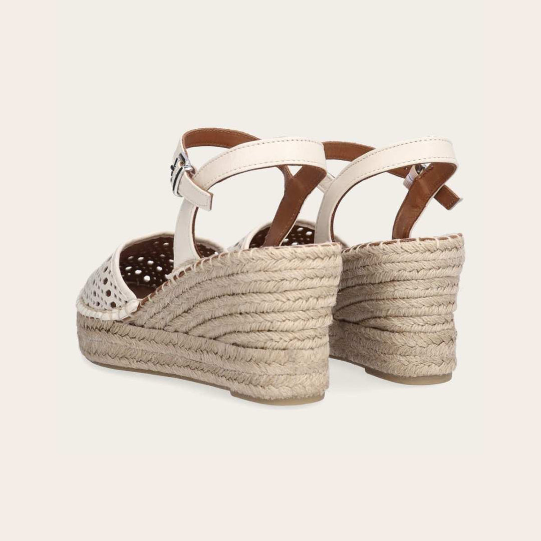 Billie Bi Sandal Kilehæl Off White W