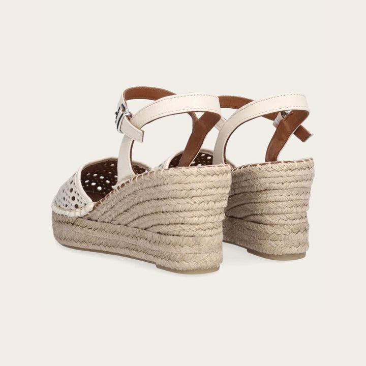 Billie Bi Sandal Kilehæl Off White W