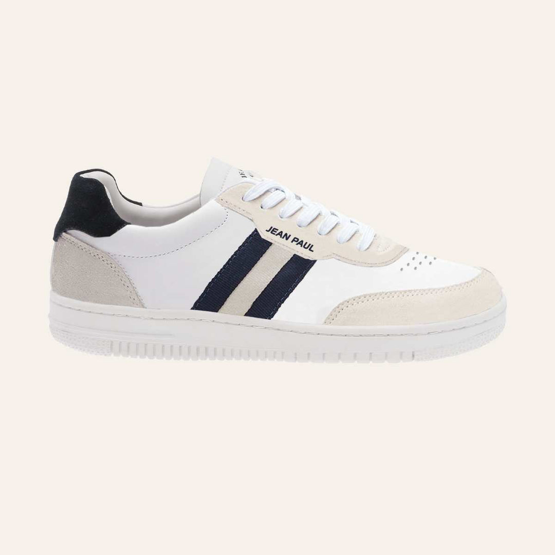 Jean Paul Bozon Court Sneaker White / Navy M