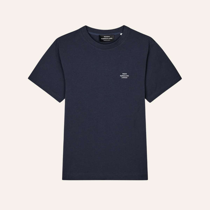 Mads Nørgaard Cotton Jersey Frode Logo Tee Parisian Night