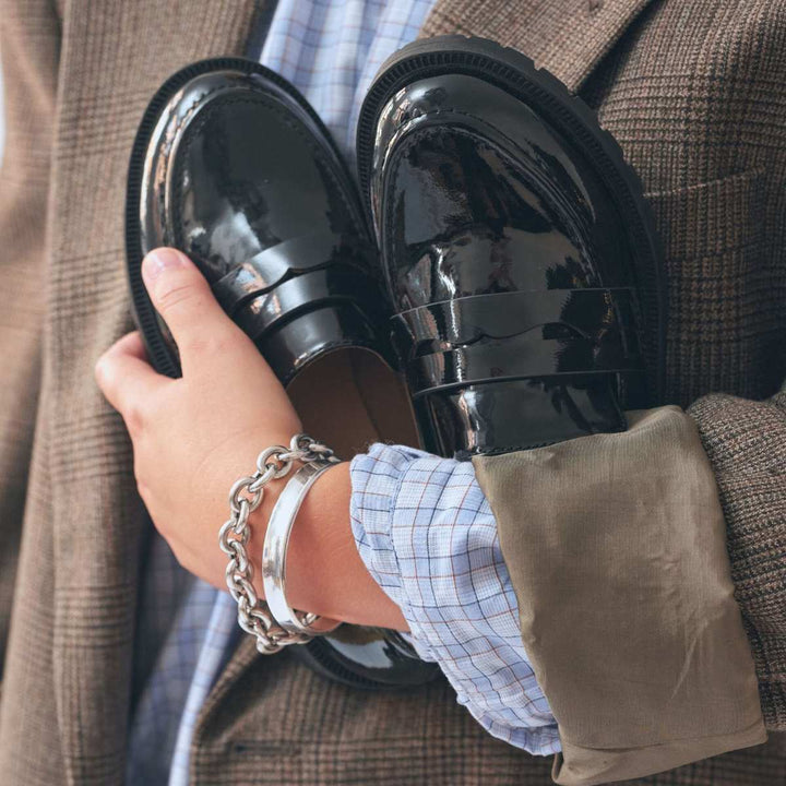 Bianco Biapearl Loafers Patent Black W