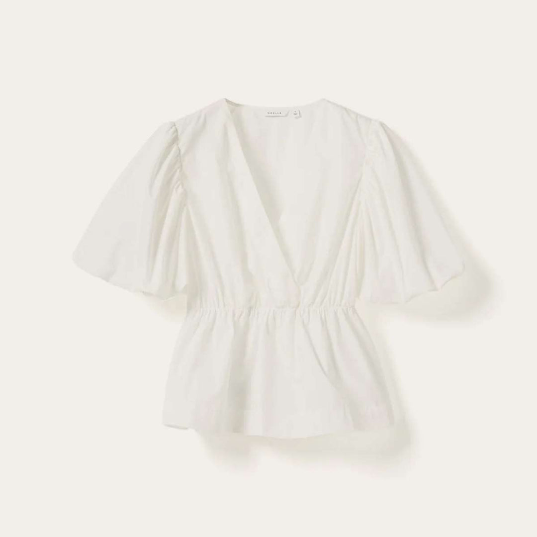 Noella N-Magdalena Blouse White