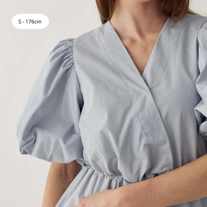 Noella N-Magdalena Blouse Dusty Blue
